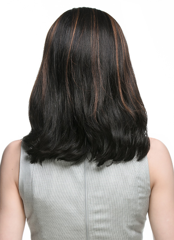 Sonya Mid-length Loose Wavy Indian Hair Wig EFW002